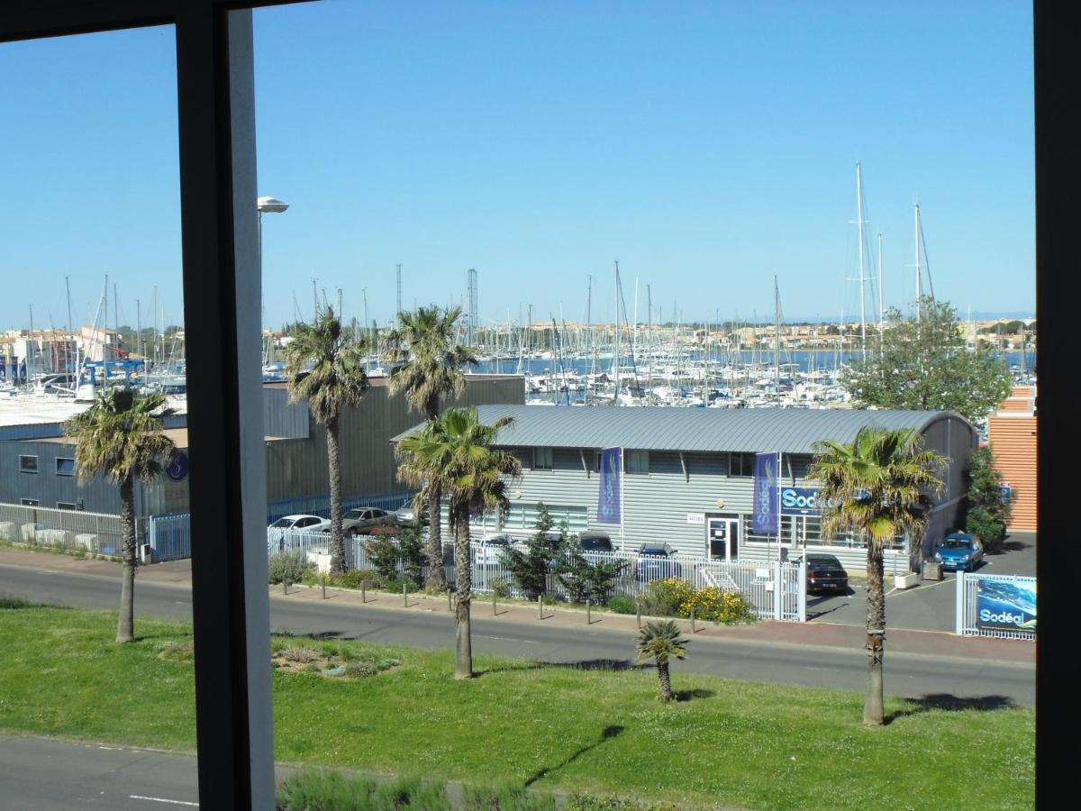 Cap D'Agde 300M Plage Du Mole,Vue Port,Parking,Lave Linge,Piscine 아파트 외부 사진