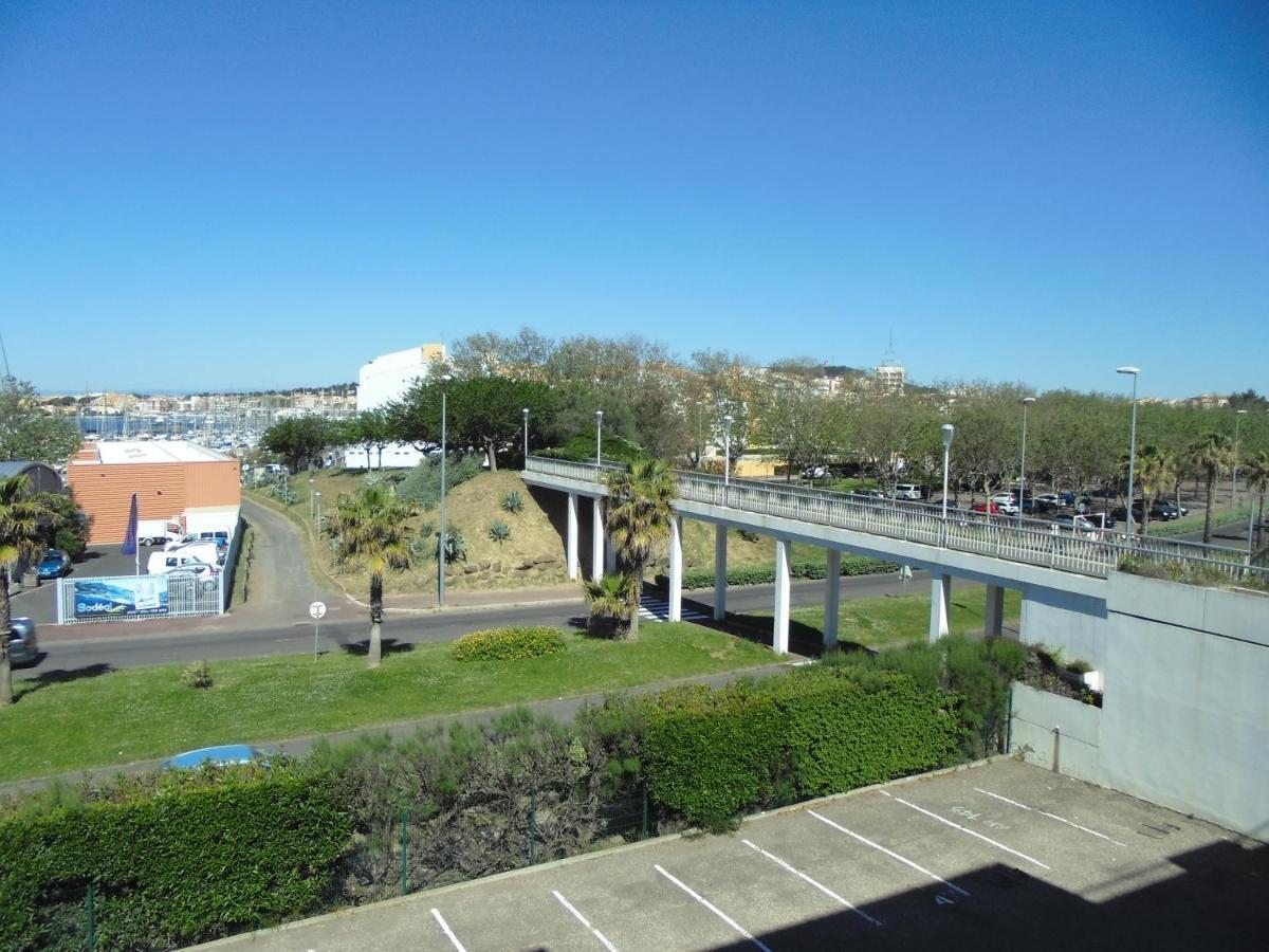 Cap D'Agde 300M Plage Du Mole,Vue Port,Parking,Lave Linge,Piscine 아파트 외부 사진